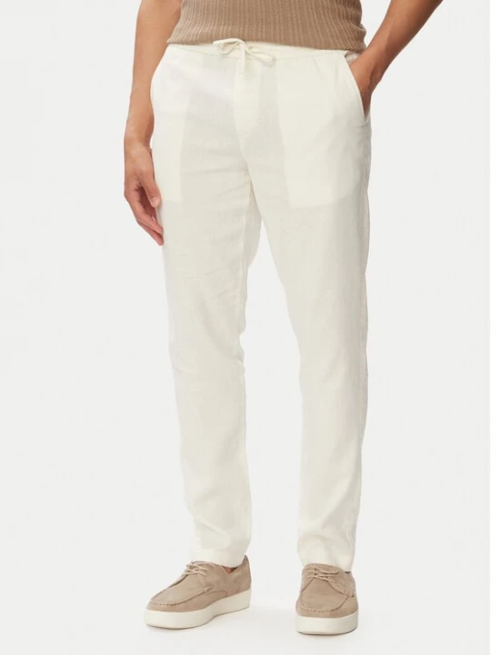 Obrázek produktu Tommy Hilfiger Chino kalhoty Harlem MW0MW42336 Krémová Regular Fit