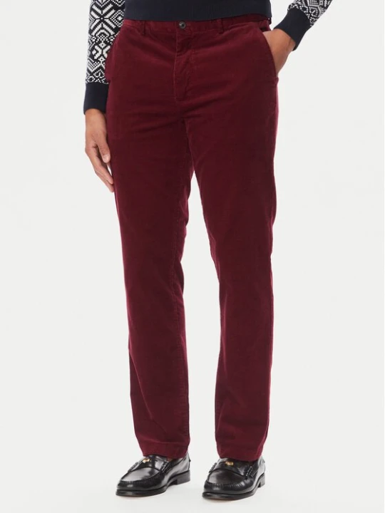 Obrázek produktu Tommy Hilfiger Chino kalhoty MW0MW44822 Bordó Regular Fit