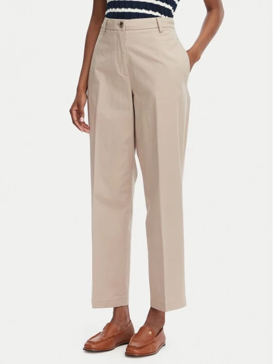 Obrázek produktu Tommy Hilfiger Chino kalhoty WW0WW52817 Béžová Slim Fit