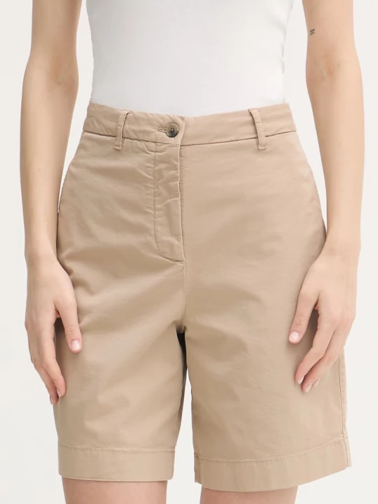 Obrázek produktu Tommy Hilfiger Chino šortky dámské s bavlnou béžová
