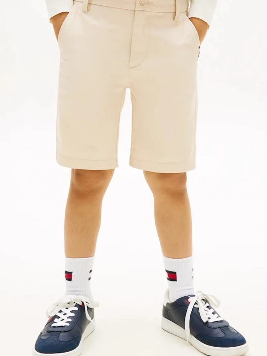 Obrázek produktu Tommy Hilfiger chino šortky dětské bavlněné béžová
