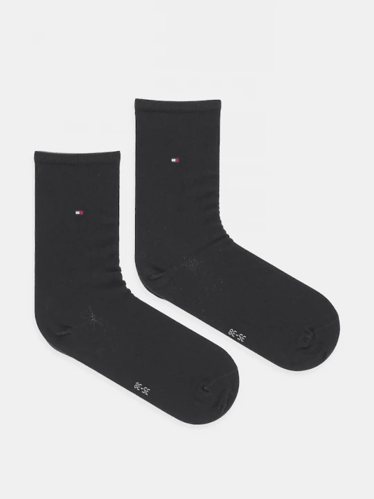 Obrázek produktu Tommy Hilfiger Dámské ponožky Tommy Hilfiger Sportswear vel. 35-38 (2-pack) černá