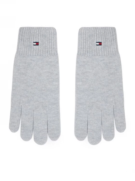 Obrázek produktu Tommy Hilfiger Dámské rukavice Flag AW0AW19131 Světle šedá
