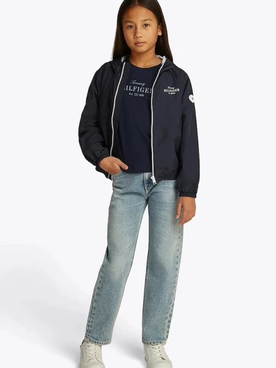 Obrázek produktu Tommy Hilfiger Dětská bunda Tommy Hilfiger námořnická modř