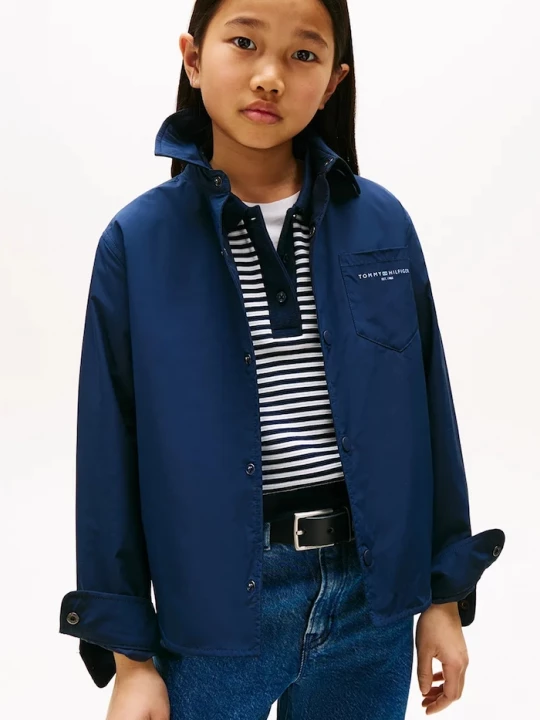 Obrázek produktu Tommy Hilfiger Dětská bunda Tommy Hilfiger námořnická modř