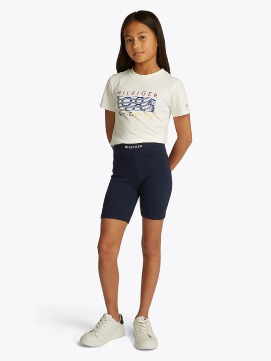Obrázek produktu Tommy Hilfiger Dětské kraťasy Tommy Hilfiger námořnická modř