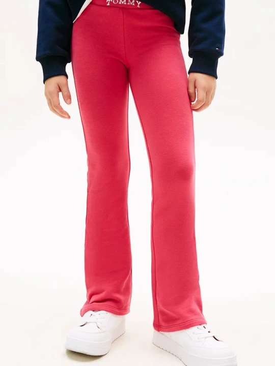 Obrázek produktu Tommy Hilfiger Dětské legíny Tommy Hilfiger růžová