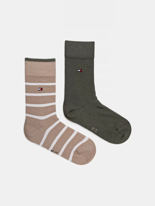 Obrázek produktu Tommy Hilfiger Dětské ponožky Tommy Hilfiger 2-pack béžová