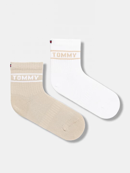 Obrázek produktu Tommy Hilfiger Dětské ponožky Tommy Hilfiger 2-pack béžová