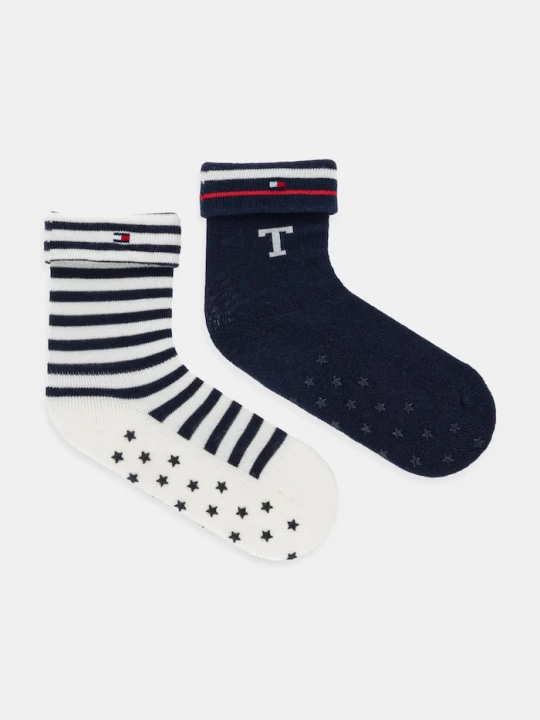 Obrázek produktu Tommy Hilfiger Dětské ponožky Tommy Hilfiger 2-pack námořnická modř