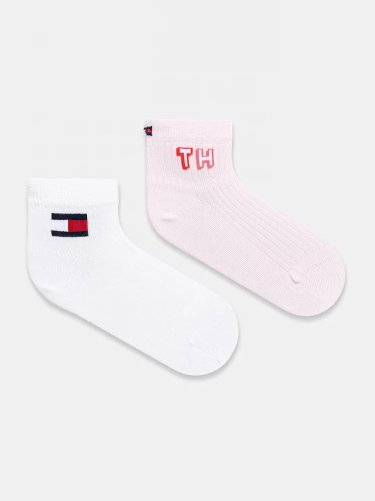 Obrázek produktu Tommy Hilfiger Dětské ponožky Tommy Hilfiger 2-pack růžová