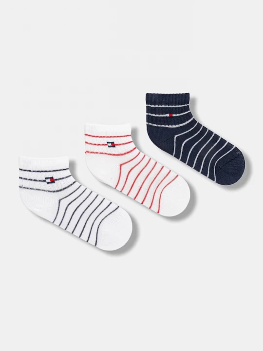Obrázek produktu Tommy Hilfiger Dětské ponožky 3-pack námořnická modř
