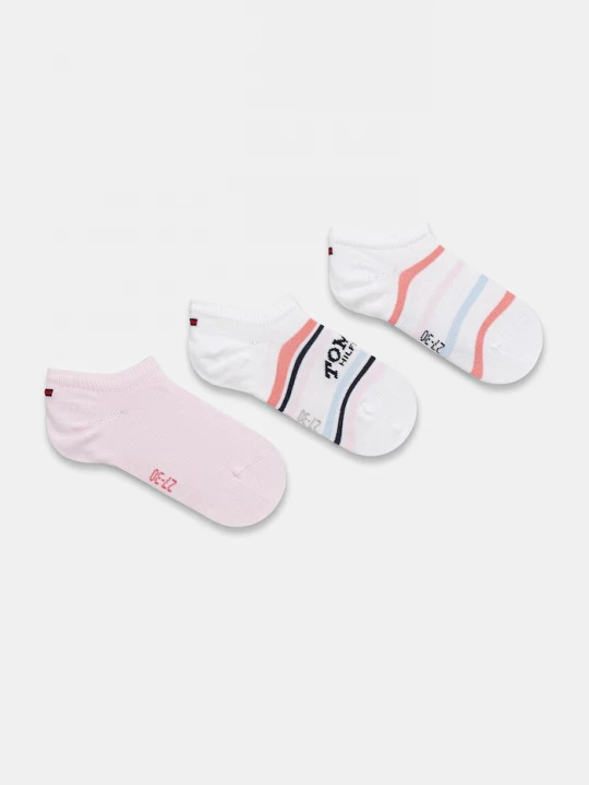 Obrázek produktu Tommy Hilfiger Dětské ponožky Tommy Hilfiger 3-pack růžová