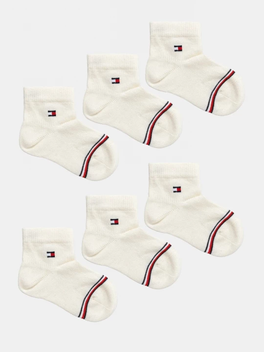 Obrázek produktu Tommy Hilfiger Dětské ponožky Tommy Hilfiger 6-pack béžová