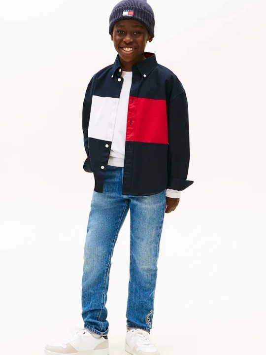 Obrázek produktu Tommy Hilfiger Dětské rifle Tommy Hilfiger STRAIGHT modrá