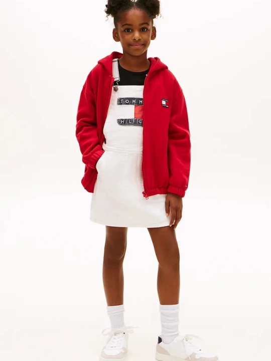 Obrázek produktu Tommy Hilfiger Dětské riflové šaty béžová