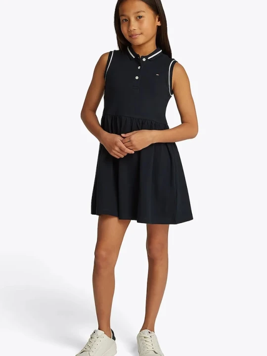 Obrázek produktu Tommy Hilfiger Dívčí šaty námořnická modř