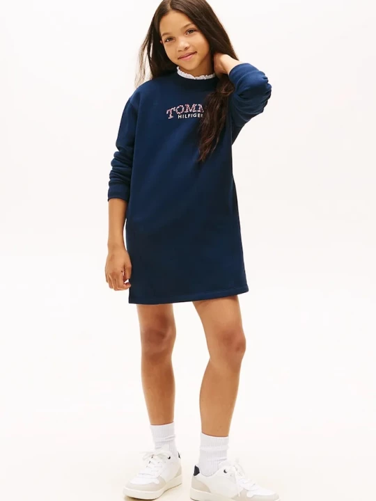Obrázek produktu Tommy Hilfiger Dívčí šaty Tommy Hilfiger námořnická modř