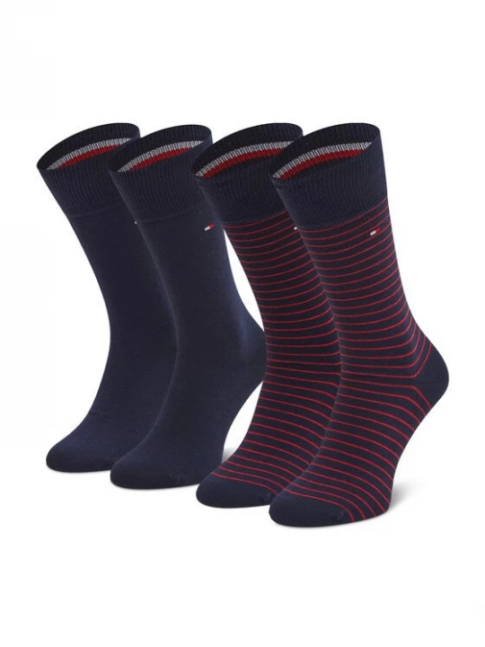 Obrázek produktu Tommy Hilfiger Dlouhé ponožky 100001496 Tmavomodrá