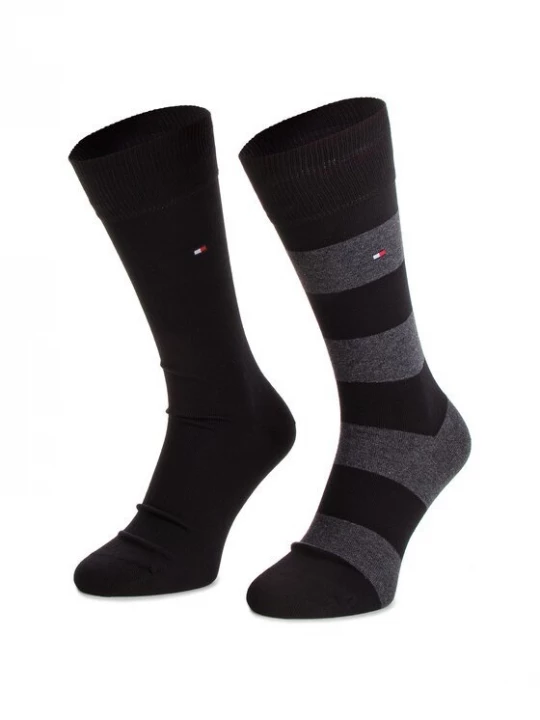 Obrázek produktu Tommy Hilfiger Dlouhé ponožky 342021001 Černá