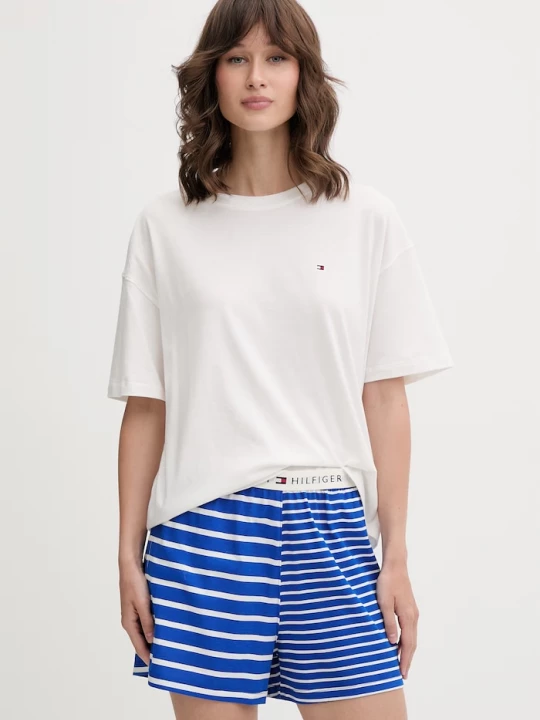 Obrázek produktu Tommy Hilfiger dvoudílné pyžamo dámské bavlněné