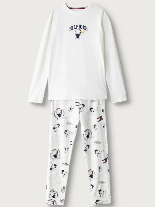 Obrázek produktu Tommy Hilfiger dvoudílné pyžamo dětské bavlněné x Peanuts