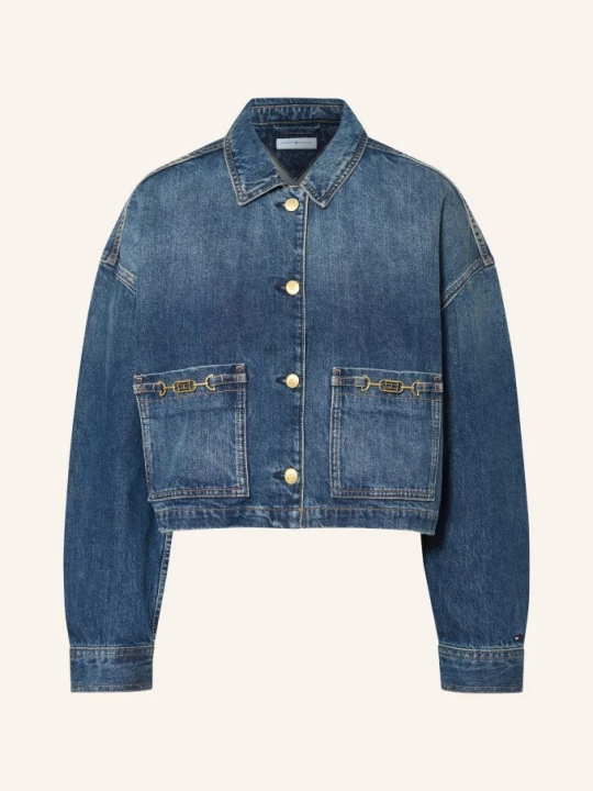 Obrázek produktu Tommy Hilfiger Džínová Bunda 1a9 cam mid