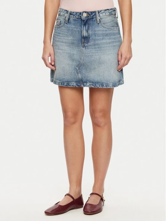 Obrázek produktu Tommy Hilfiger Džínová sukně WW0WW44334 Modrá Regular Fit
