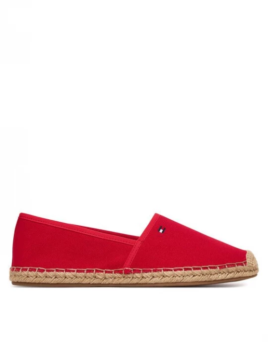 Obrázek produktu Tommy Hilfiger Espadrilky Flag Canvas Espadrille FW0FW08541 Červená