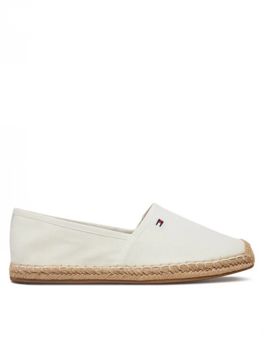 Obrázek produktu Tommy Hilfiger Espadrilky Flag Canvas Espadrille FW0FW08541 Écru Krémová