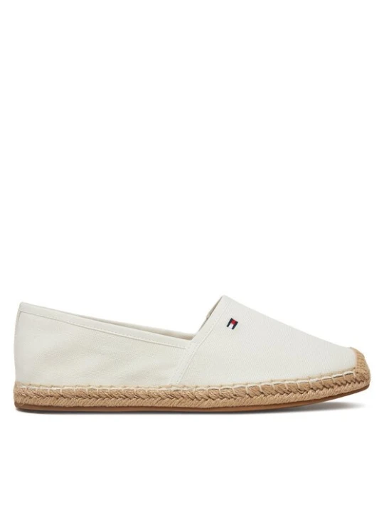 Obrázek produktu Tommy Hilfiger Espadrilky Flag Canvas Espadrille FW0FW08541 Écru Krémová