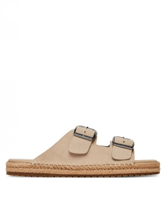 Obrázek produktu Tommy Hilfiger Espadrilky Flex Jutte Hilfiger Suede Sandal FM0FM05503 Béžová