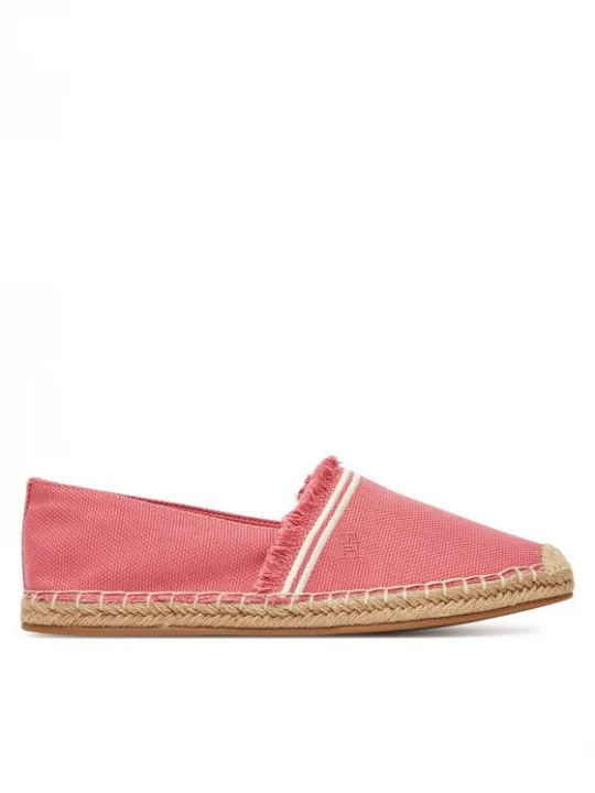 Obrázek produktu Tommy Hilfiger Espadrilky Fringe Canvas Closed Espadrille FW0FW08881 Růžová