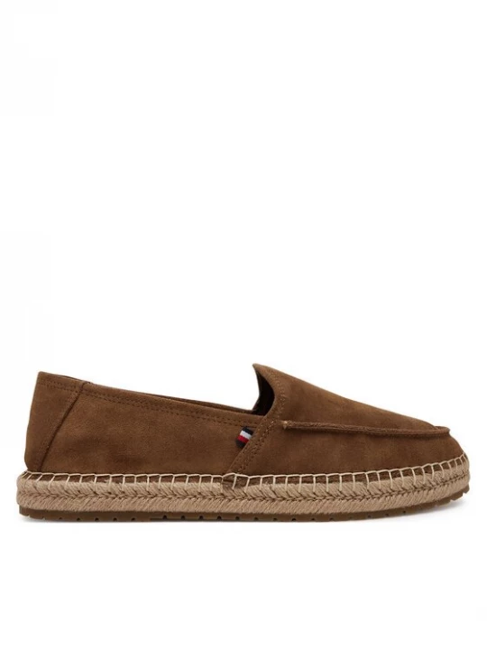 Obrázek produktu Tommy Hilfiger Espadrilky Hilfiger Flex Espa Suede Loafer FM0FM05392 Hnědá