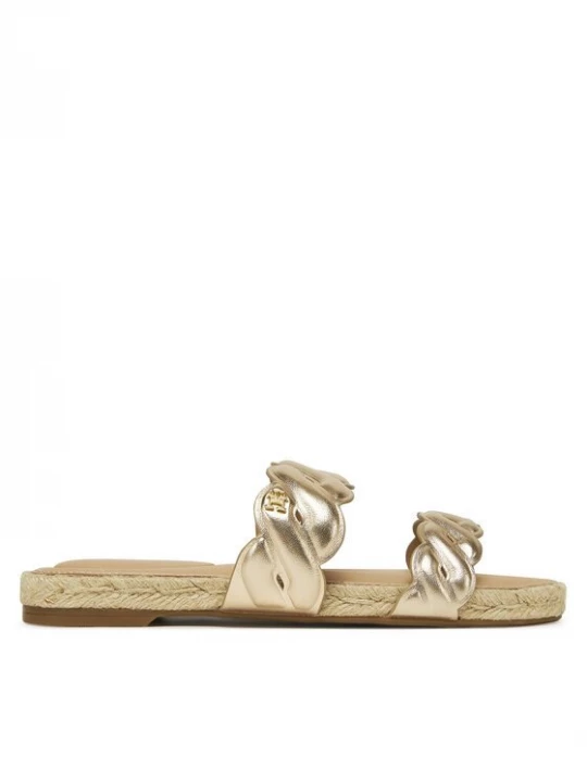 Obrázek produktu Tommy Hilfiger Espadrilky Metallic Rope Espadrille Mule FW0FW08670 Zlatá