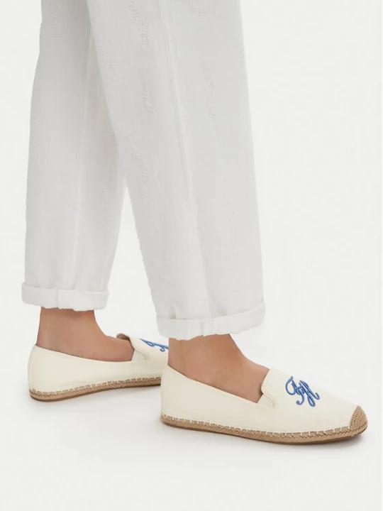 Obrázek produktu Tommy Hilfiger Espadrilky Th Script Summer Espadrille FW0FW09240 Bílá