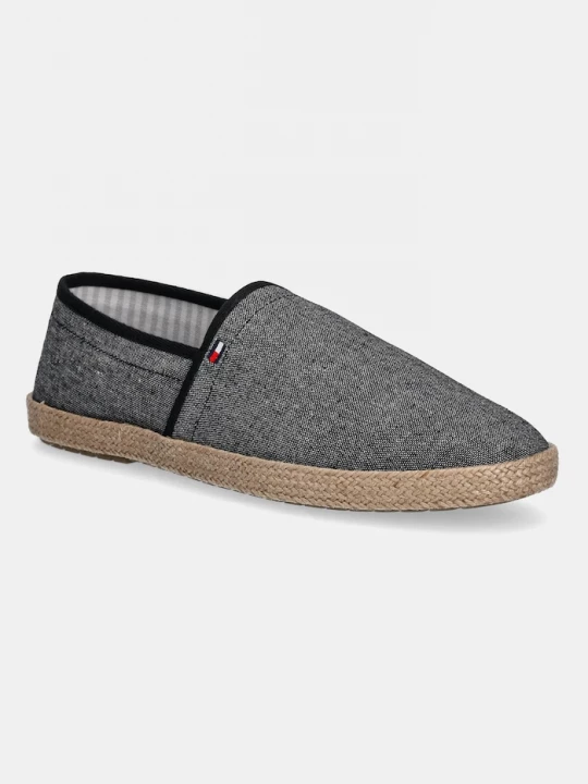 Obrázek produktu Tommy Hilfiger Espadrilky Tommy Hilfiger HILFIGER CHAMBRAY ESPADRILLE černá