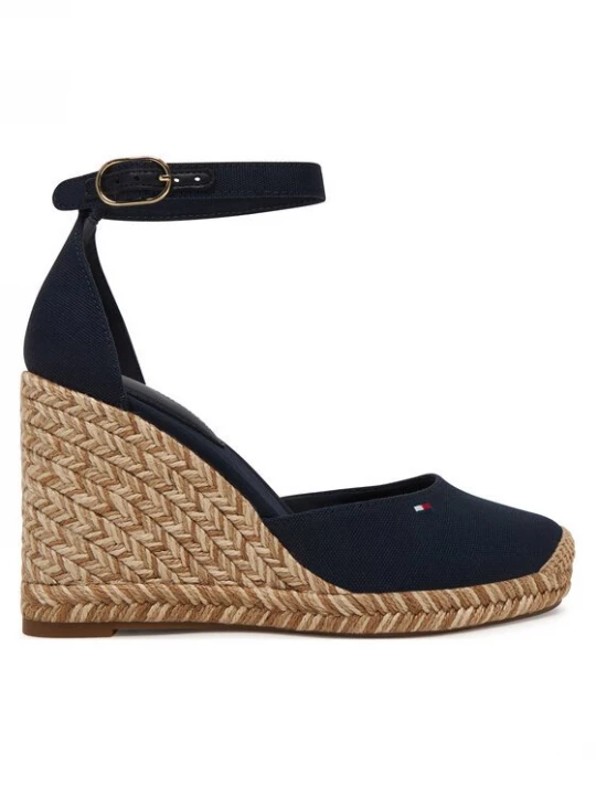 Obrázek produktu Tommy Hilfiger Espadrilky Wedge FW0FW09225 Tmavomodrá