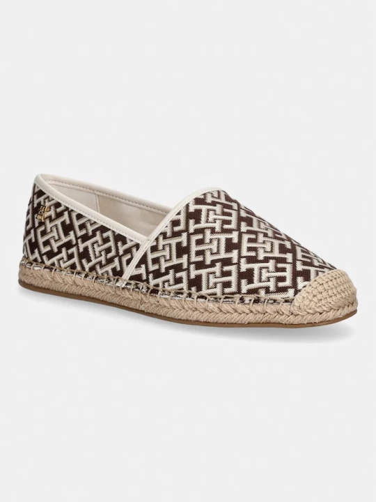 Obrázek produktu Tommy Hilfiger espadrily dámské TH MONOGRAM JACQUARD ESPADRILLE hnědá