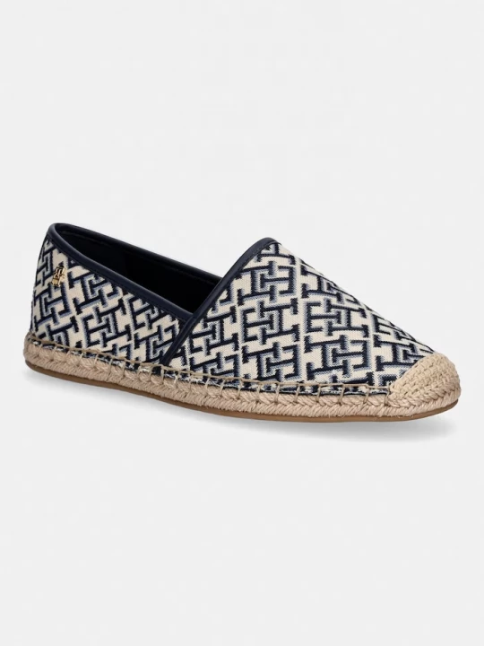 Obrázek produktu Tommy Hilfiger espadrily dámské TH MONOGRAM JACQUARD ESPADRILLE námořnická modř