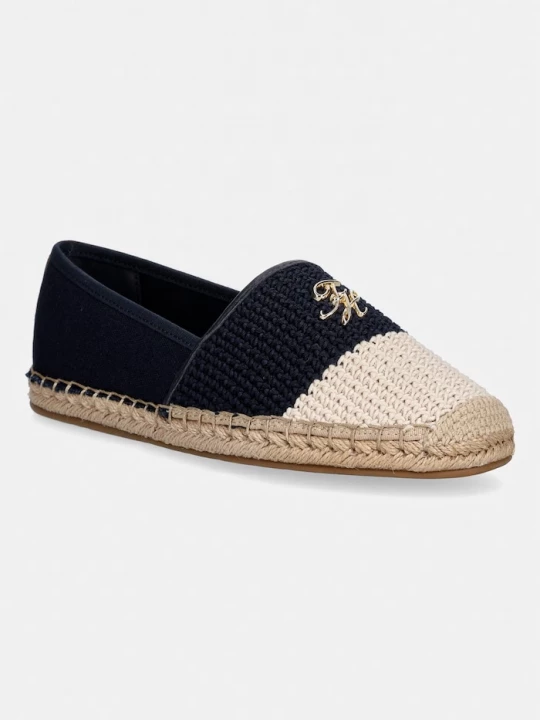 Obrázek produktu Tommy Hilfiger espadrily dámské TH SCRIPT CROCHET ESPADRILLE námořnická modř