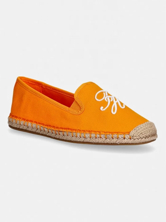 Obrázek produktu Tommy Hilfiger espadrily dámské TH SCRIPT SUMMER ESPADRILLE oranžová