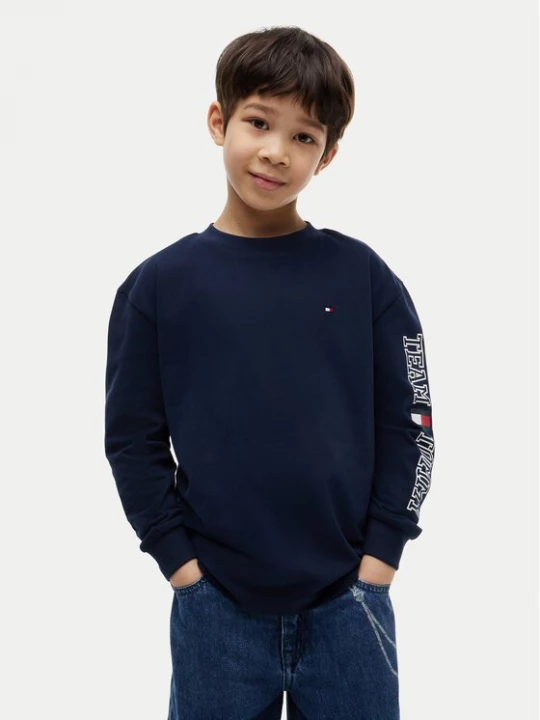 Obrázek produktu Tommy Hilfiger Halenka Graphic KB0KB10512 Tmavomodrá Regular Fit