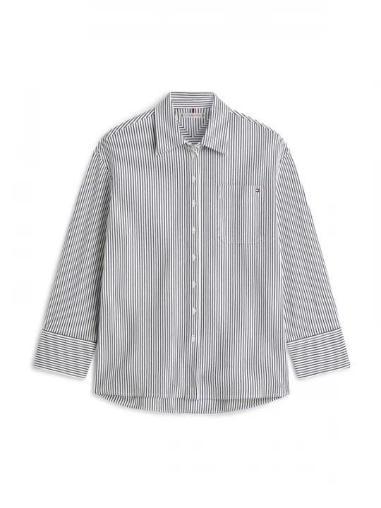 Obrázek produktu TOMMY HILFIGER Halenka námořnická modř / bílá