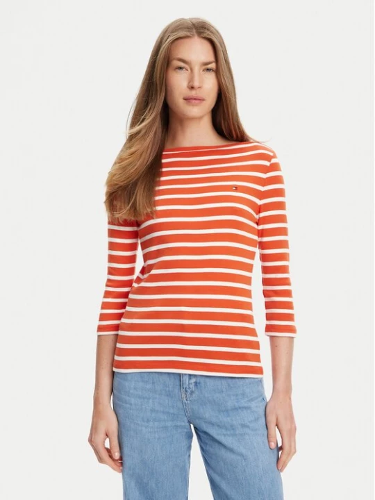 Obrázek produktu Tommy Hilfiger Halenka New Cody WW0WW40589 Oranžová Slim Fit