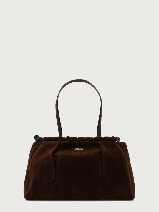 Obrázek produktu Tommy Hilfiger hobo kabelka dámská semišová hnědá