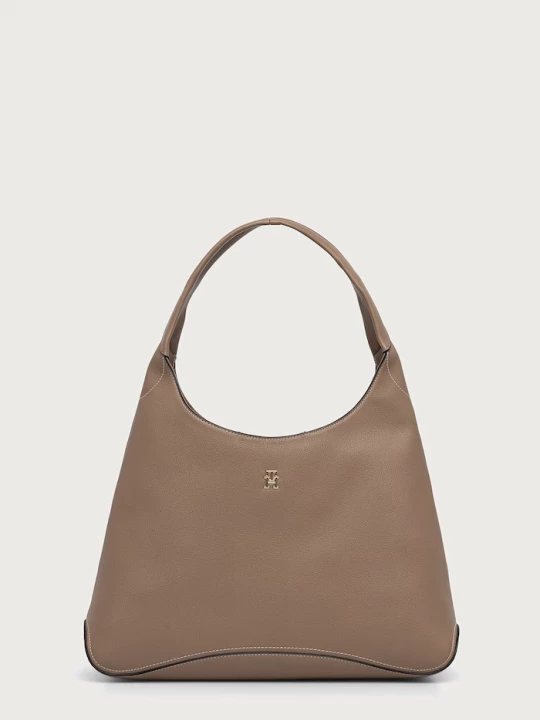 Obrázek produktu Tommy Hilfiger hobo kabelka dámská z imitace kůže béžová