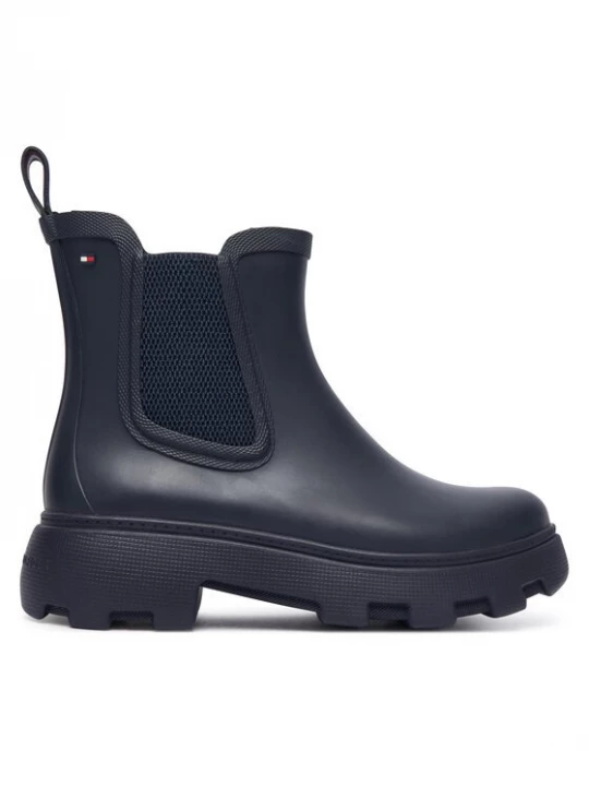 Obrázek produktu Tommy Hilfiger Holínky Flag Cleated FW0FW09387 Tmavomodrá