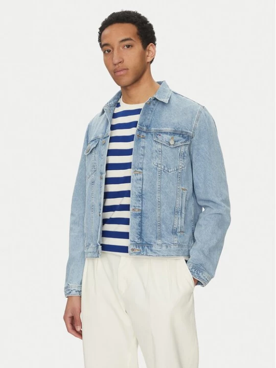 Obrázek produktu Tommy Hilfiger Jeansová bunda MW0MW38956 Modrá Regular Fit