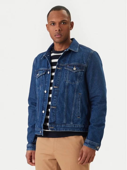 Obrázek produktu Tommy Hilfiger Jeansová bunda MW0MW42629 Modrá Regular Fit